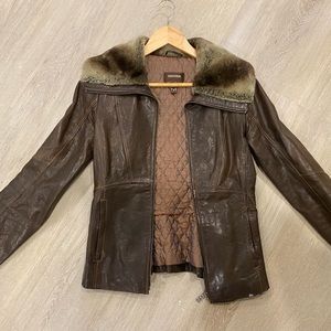 Danier XXS Italian leather jacket